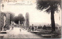 Delcampe - 51 MAREUIL SUR AY - Le Pont Suspendu - - Mareuil-sur-Ay