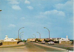 Delcampe - LE PECQ     LE PONT ET LES STATUES                  (VIAGGIATA) - Le Pecq