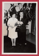 Delcampe - 168393 / PHOTO Marriage Mariage WEDDING -  Bride And Groom Bridegroom  FLOWERS Bulgaria Bulgarie Bulgarien Bulgarije - Hochzeiten