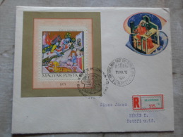 Delcampe - Hungary- FDC - -MABEOSZ   Registered Cover -  Képes Krónika -  1971  D130083 - FDC