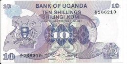 10 Schillings 1982 - Uganda