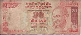 20 Rupees 1996.02 - Inde