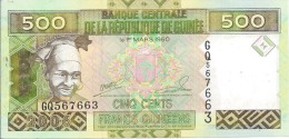 500 Francs Guineens 1960 - Guinee