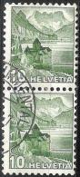 Schweiz Suisse 1948: Rollenmarke MIT NUMMER "Chillon" Zu 286RM.01 Mi 501R Mit Stempel SIMMENTAL (Zu CHF 43.00) - Rollen