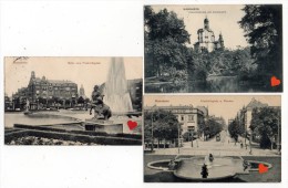 Delcampe - 18552-ZE-ALLEMAGNE-MANNHEIM--------Lot De 3 CPA - Mannheim