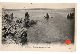 Delcampe - 18186-ZE-29-MORGAT-Bateaux Rentrant Au Port-------------voiliers - Morgat