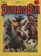 BUFFALO BILL N° 3  BE  MONDIALES 08-1958 - Formatos Pequeños