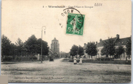 59 WORMHOUDT - Grand Place Et Kiosque. - Wormhout