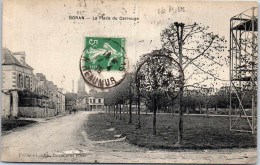 60 BORAN - La Place Du Carrouge - (pli) - Boran-sur-Oise