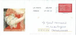 Delcampe - PAP43 - PAP Entier Postal Lettre La Dentelle - Textil