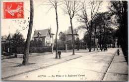Delcampe - 60 NOYON - Les Villas Et Le Bld Carnot. - Noyon