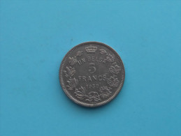 1930 FR - UN BELGA - 5 FRANCS ( Morin 382a ) ( Uncleaned - For Grade, Please See Photo ) ! - 5 Frank & 1 Belga