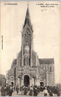 Delcampe - 61 FLERS - église Saint Jean - Sortie De Messe. - Flers