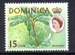 Dominica QEII 1963 15c Bananas Definitive, MNH - Dominique (...-1978)