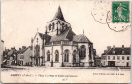 Delcampe - 62 ARDRES - Place D'armes Et église Paroissiale - Ardres
