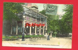 Delcampe - PARIS XIXe 19e - Buttes Chaumont - Le Pavillon Restaurant ... - Paris (19)