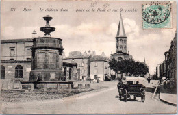 Delcampe - 63 RIOM - Le Château D'eau - Place De La Halle. - Riom