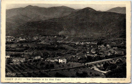 Delcampe - 66 CERET - Vue Générale Et Les Deux Ponts - Ceret