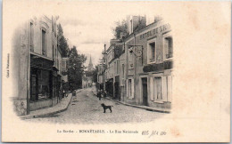 Delcampe - 72 BONNETABLE - La Rue Nationale - Bonnetable