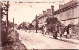 72 MAROLLES LES BRAULTS - Route De Saint Aignan. - Marolles-les-Braults