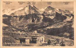 Delcampe - Z15883 Switzerland Brienz Rothorn Bahn Old Train Eiger Monch Jungfrau Grosshorn Aletschhorn Viescherhorner - Brienz