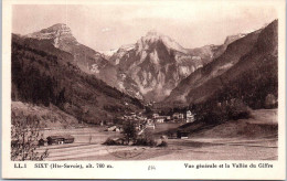 Delcampe - 74 SIXT - Vue Générale Et La Vallée Du Giffre - Sixt-Fer-à-Cheval