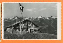 Delcampe - FRU-02  Montana Restaurant Mont LACHAUX Croix D'Err  Cachet 1953 - Sonstige & Ohne Zuordnung