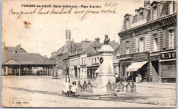 Delcampe - 76 FORGES LES EAUX - Place Brevière - Forges Les Eaux