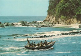 Delcampe - CPA-1980-COTE D IVOIRE-RETOUR De PECHE-TBE - Elfenbeinküste