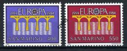 1984 - SAINT-MARIN - SAN MARINO - Sass. 1135/36 - Europa Cept - MNH - New Mint - - Unused Stamps