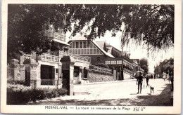 Delcampe - 76 MESNIL VAL - La Route En Remontant De La Plage - Mesnil-Val