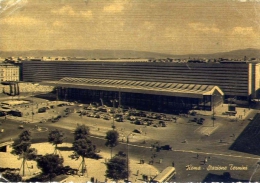 Roma - Stazione Termini - 12.07.1958 - Formato Grande Viaggiata - Stazione Termini