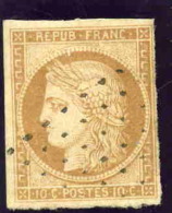 FRANCE - 1871 - Cérès - N° 11 - 10 C. Bistre - (Oblitération : Losange De Points) - Ceres