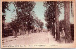 78 BONNIERES SUR SEINE - Avenue De La République. - Bonnieres Sur Seine