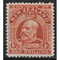 Neuseeland 1909 König Edward VII 130 C Mit Falz - Ungebraucht