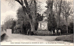 Delcampe - 78 GRIGNON - école D'agriculture - Monument Des Professeurs. - Grignon