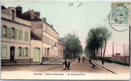 Delcampe - 78 HOUDAN - Avenue Maulette -- La Gendarmerie. - Houdan