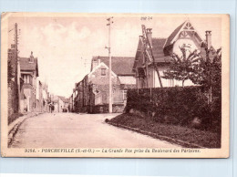 78 PORCHEVILLE - La Grande Ure Prise Du Boulevard Des Parisiens - Porcheville