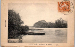 78 PORCHEVILLE - Les Bateaux Sur La Seine - Porcheville