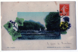 Delcampe - CPA     91     DOURDAN       LE PARTERRE - Dourdan