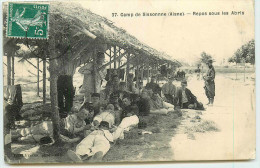 Delcampe - DEP 02 SISSONNE LE CAMP REPOS SOUS LES ABRIS - Sissonne