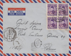 EGITTO  /   ITALIA  - Cover _ Lettera  - 28.05.1953 - Covers & Documents