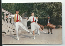 Delcampe - Pays Nimois Groupe Folklorique Des Farandoleurs Cheminots Nimois : La Gigue Ou Danse Angleso - Cpm N Voy - Nîmes