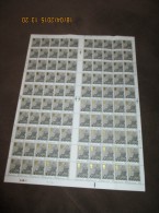 CHESS STAMP CAXTON Of Great Britain 1976 In Sheet Of 100. 10 Gutter Pairs, One Is With “traffic Lights". MNH - Ungebraucht