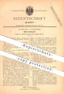 Original Patent - Fr. Ebeling In Clausthal , 1883 , Alkohol - Kochapparat ,  Brennerei , Clausthal-Zellerfeld !!! - Clausthal-Zellerfeld