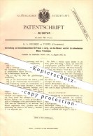 Delcampe - Original Patent - G. A. Oncken In Varel , 1883 , Schneidemaschinen Für Tabak , Zigarren , Zigaretten !!! - Varel