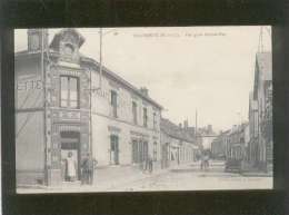 28 Villemeux Vue Prise Grande Rue édit. Chavet Animée , Bureau De Tabac Buvette - Villemeux-sur-Eure