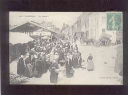 Delcampe - 44 Machecoul Le Marché édit. Artaud Nozais N° 156 Animée Halles  Coiffe Costume - Machecoul