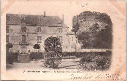 89 SAINT SAUVEUR - Le Château Et La Tour Féodale. - Saint Sauveur En Puisaye