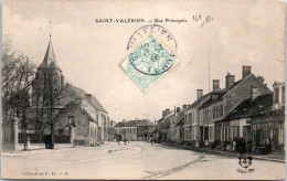 89 SAINT VALERIEN - La Rue Principale. - Saint Valerien